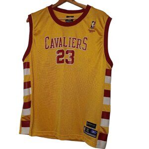Cleveland Cavaliers Lebron James #23 Reebok NBA Youth XL 18-20 Jersey NBA READ